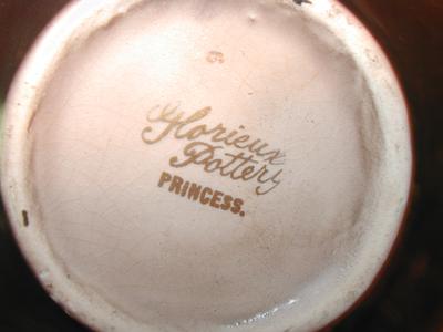 Glorieux Pottery - Princess Pattern Glorieux Pottery - Princess Pattern