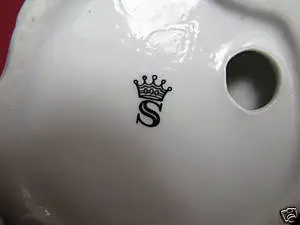 Porcelain Mark Query - Crown over S