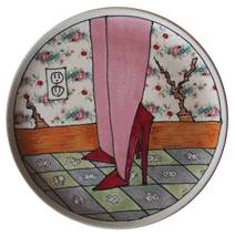 Rimas VisGirda Plate - Red High Heels