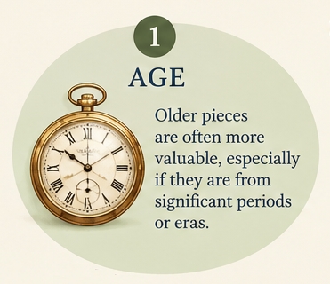 age and value of antiques