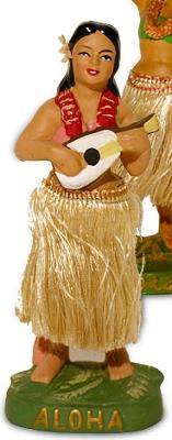Traditional Vintage Collectible Hula Girl Figurine