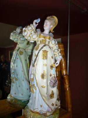 Anchor mark on Romeo & Juliet Porcelain Figurines pre 1920