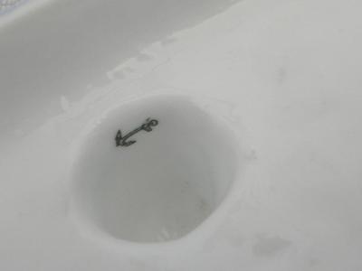 Anchor Mark Query - Boys Playing Marbles Figurine