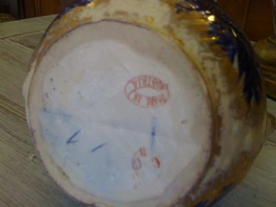 Antique or Fine China Made in Austria hand painted porcelain vase