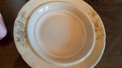 the butter dish  crown mark and two wavy lines