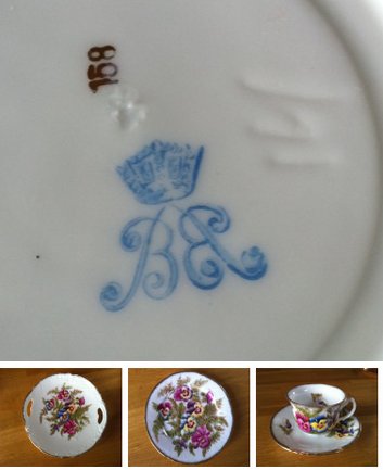 BB reverse pottery mark