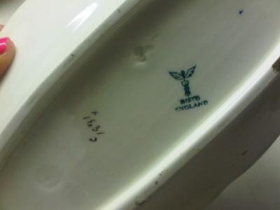 Bisto Serving Platter -  what is the pattern name, why the numbering system?