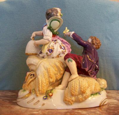 Boy and Girl Figurine Mark Query - 