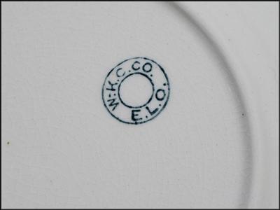 W.K.C.co ELO pottery mark