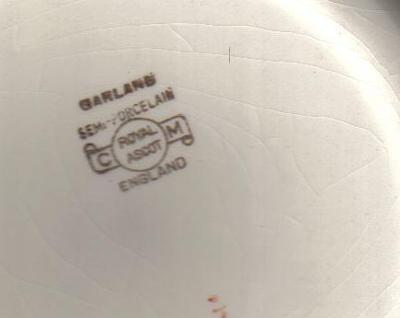 China Mark Query - Plain Royal Ascot  Mark With 'Solian Ware' Also