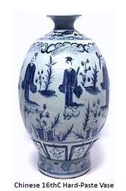 China Vase mid 16th Century