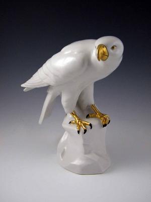 Clover and Crown Pottery Mark Query - White Eagle with Gold Beak and Talons