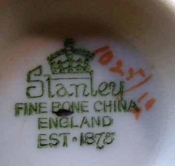 Complete TEA SET Inheritance - Stanley fine bone china England est 1875