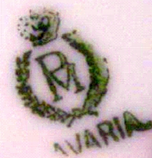 Crown Motif Over Letter P Over Letter M - Pottery Mark Query - 'PM' Made in Bavaria pottery mark