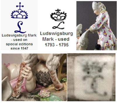 Marks wurttemberg porcelain PM&M [Germany
