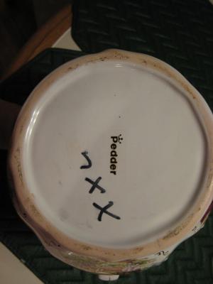 Decorative Pitcher with Watteau paintings Query - Pedder 