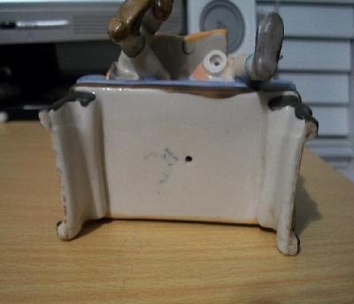 Dick and Jane Figurine? - With DC Pottery Mark on Base?