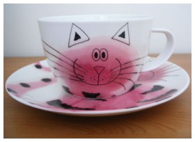 cup faced plate dunoon-fine-bone-china