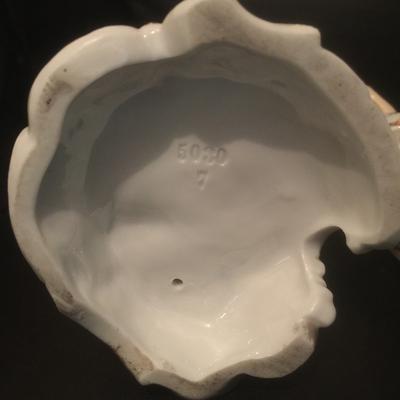 pair of continental figurines base mark 5030 porcelain