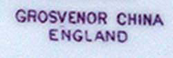 Grosvenor China mark