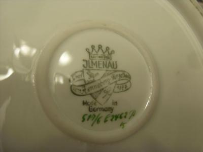 Ilmenau Slightly Different Porcelain Mark than I have seen before