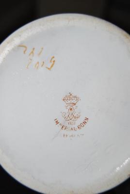 Below the mark there are two different signs - Imperial Bonn - Pottery mark and signatures query