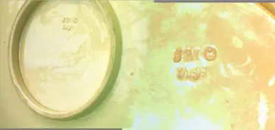 Is 'JM' Johann Maresch OR John Meir Pottery Mark? Backstamp Photo