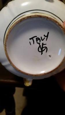 Italian Dishware - Markings VG? OR GV?