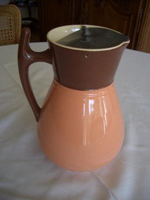 'JM & Co' pottery mark on two-tone Jug