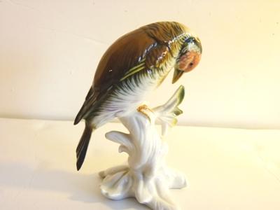 Karl Ens Bird - Cross With 'E' 'N' 'S' Pottery Mark