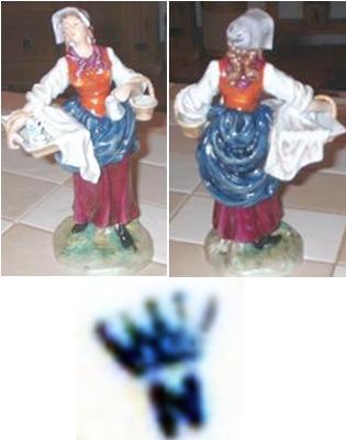 Lady Figurine? German or Italian Crown N? 