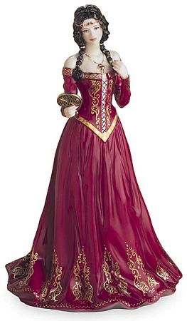Medieval Princess Figurine - Royal Worcester
