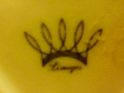 limoges pottery mark query - crown that looks like a series of large loops