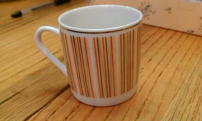 1 of the cups, and...