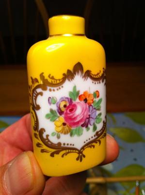 my grandmother's tiny vase with the mystery markings