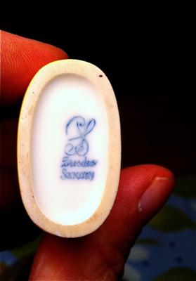 my grandmother's tiny vase with the mystery markings