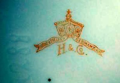 Hohenzollern porcelain mark H & Co