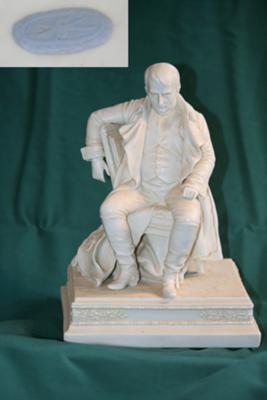 Napoleon Figurine - BISQUE ware statue