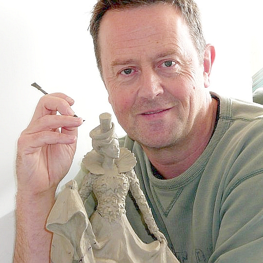 Peter Holland, British sculptor and designer of collectible bone china figurines.