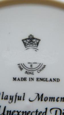 the manufacturer's mark - Playful Moments Collectible Plates