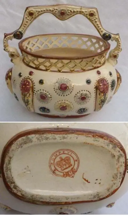 crown & garter pottery mark