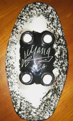 Ashtray Bottom - Pottery Maker and Mark Query - Yang USA Studio Art Pottery