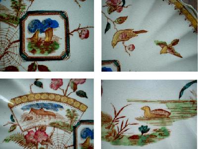 This is the backstamp - Bee with extended wings 