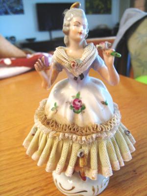 Pottery Mark Query - Cross Swords with letters R & P plus words: Germany and Dresden