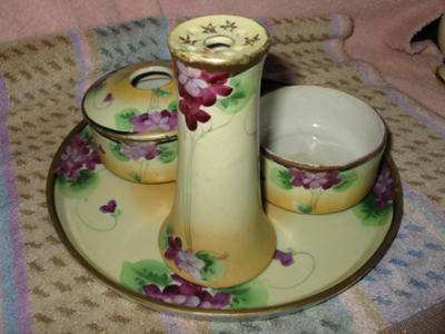 Violet Double T Diamonds Vanity Set