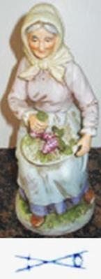 Pottery Mark Query - Figurine With Crossed Swords With a Circle
