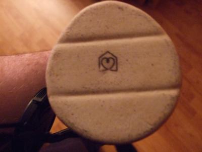 Pottery Mark Query - heart inside a pentagon OR heart in a house