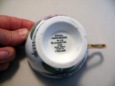 Pottery Mark Query JW WEBSTER