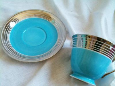 Pottery Mark Query - N&C Japan wreath red yellow green