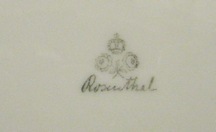 Rosenthal no country of origin on the classic rose mark